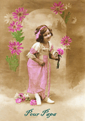 F&ecirc;te des p&egrave;res en rose et s&eacute;r&eacute;nit&eacute;